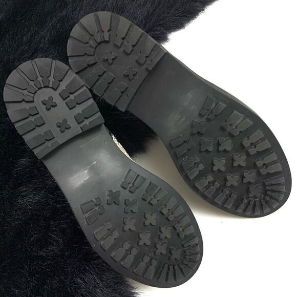 New✨ PAOLO Snakeskin Combat Lace-up Boots - Picture 9 of 9